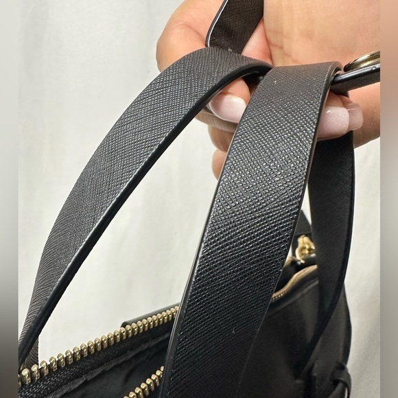 Henri Bendel Black Jetsetter Backpack Tote Travel Bag main image 11